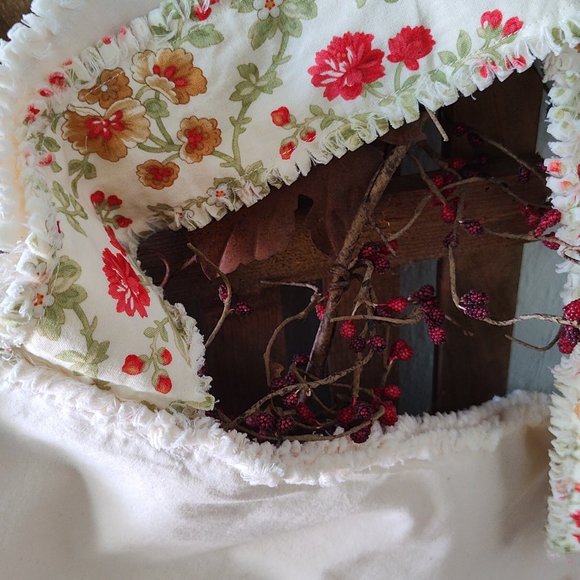 Custom Market Bag ~ / Unbleached Muslin Spring/Summer Prints ~ Custom Make ~ New - Picture 4 of 7